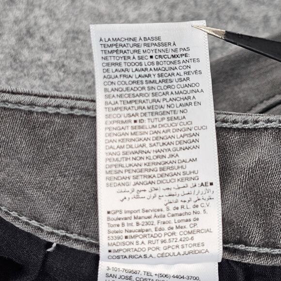 Old Navy Rockstar Jeans Size 14 Womens High Rise Super Skinny Built In Warm - Picture 14 of 15